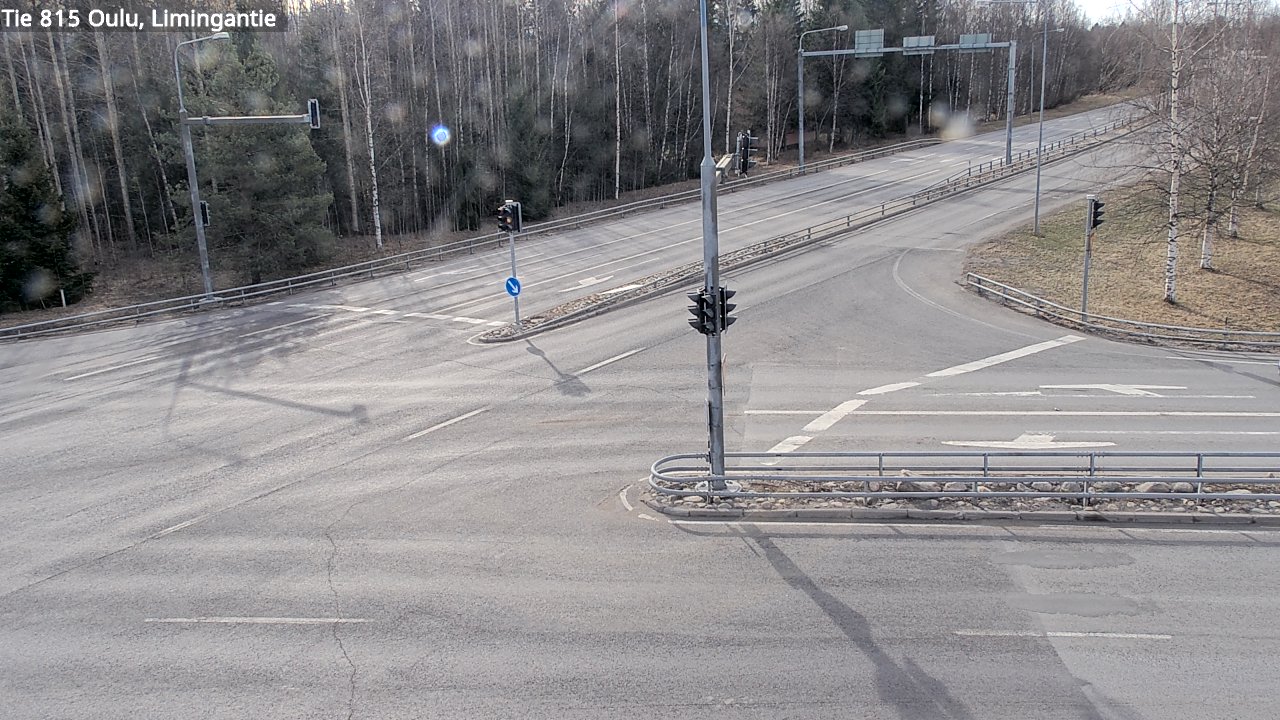 Weather Camera Image Road 815 Oulu, Limingantie, Oulu, Pohjois-Pohjanmaa