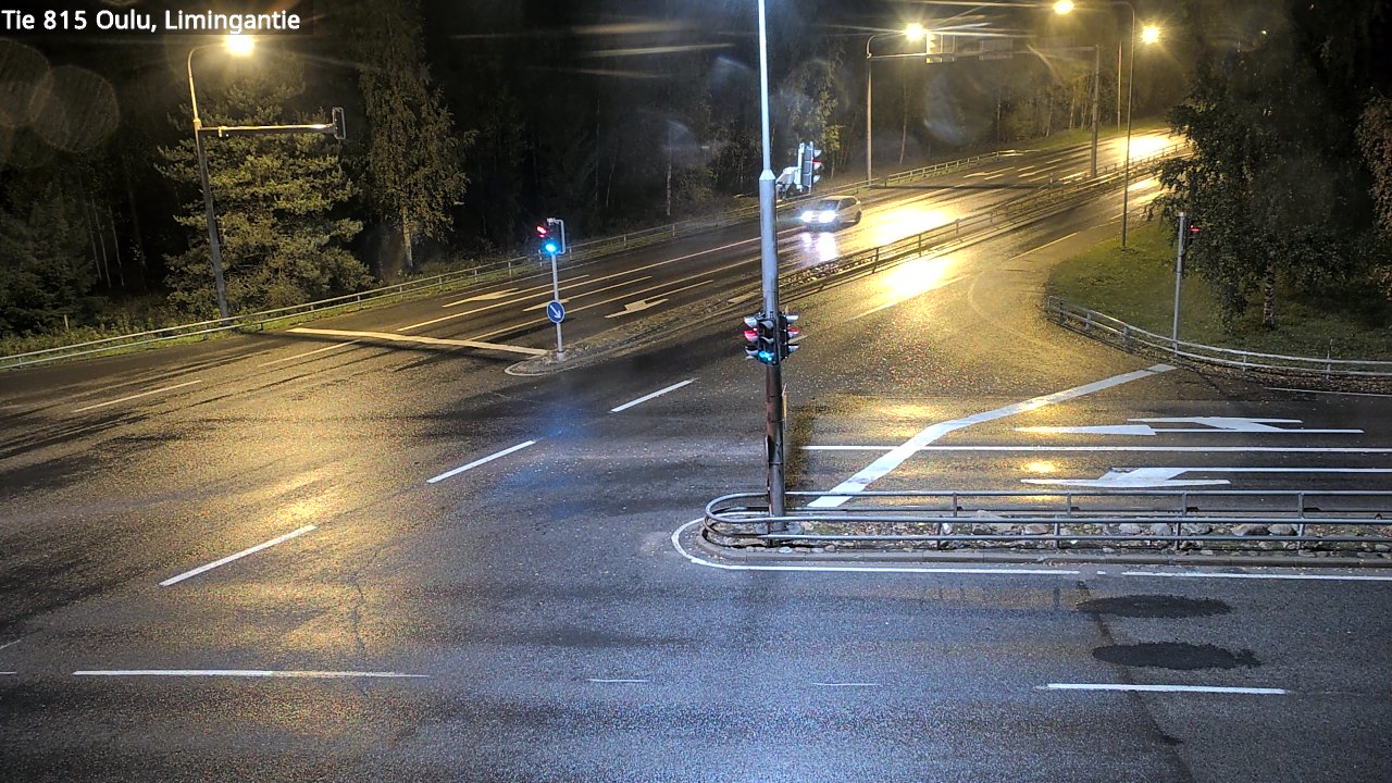 Weather Camera Image Väg 815 Oleåborg, Limingantie, Oulu, Pohjois-Pohjanmaa