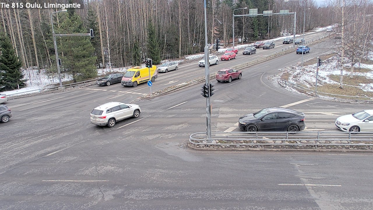Weather Camera Image Road 815 Oulu, Limingantie, Oulu, Pohjois-Pohjanmaa