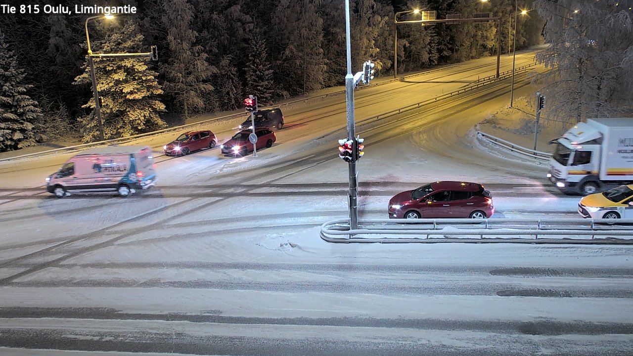 Kelikamerat Kuva Tie 815 Oulu, Limingantie, Oulu, Pohjois-Pohjanmaa