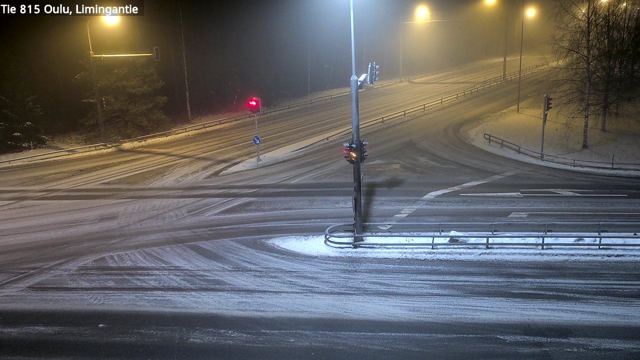 Weather Camera Image Road 815 Oulu, Limingantie, Oulu, Pohjois-Pohjanmaa