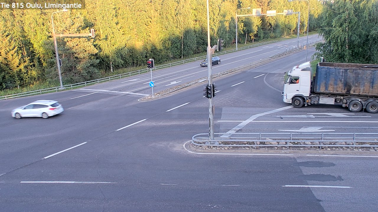 Weather Camera Image Väg 815 Oleåborg, Limingantie, Oulu, Pohjois-Pohjanmaa