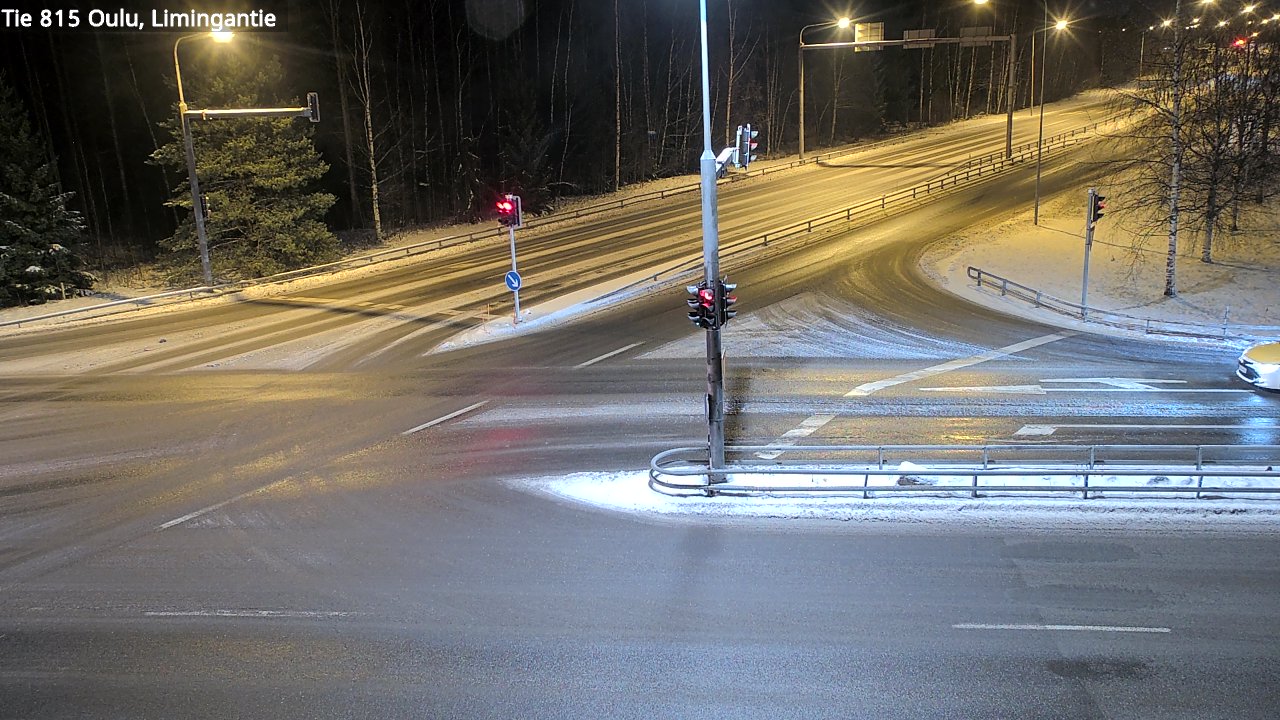 Weather Camera Image Väg 815 Oleåborg, Limingantie, Oulu, Pohjois-Pohjanmaa
