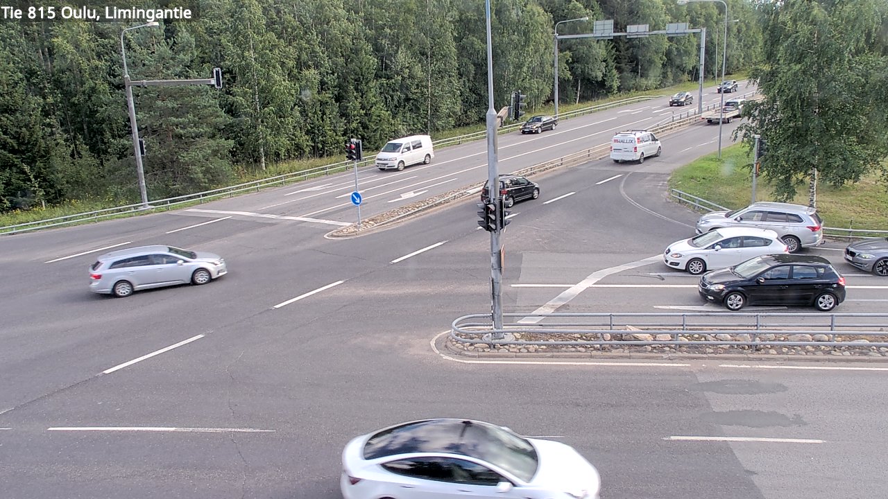 Weather Camera Image Väg 815 Oleåborg, Limingantie, Oulu, Pohjois-Pohjanmaa