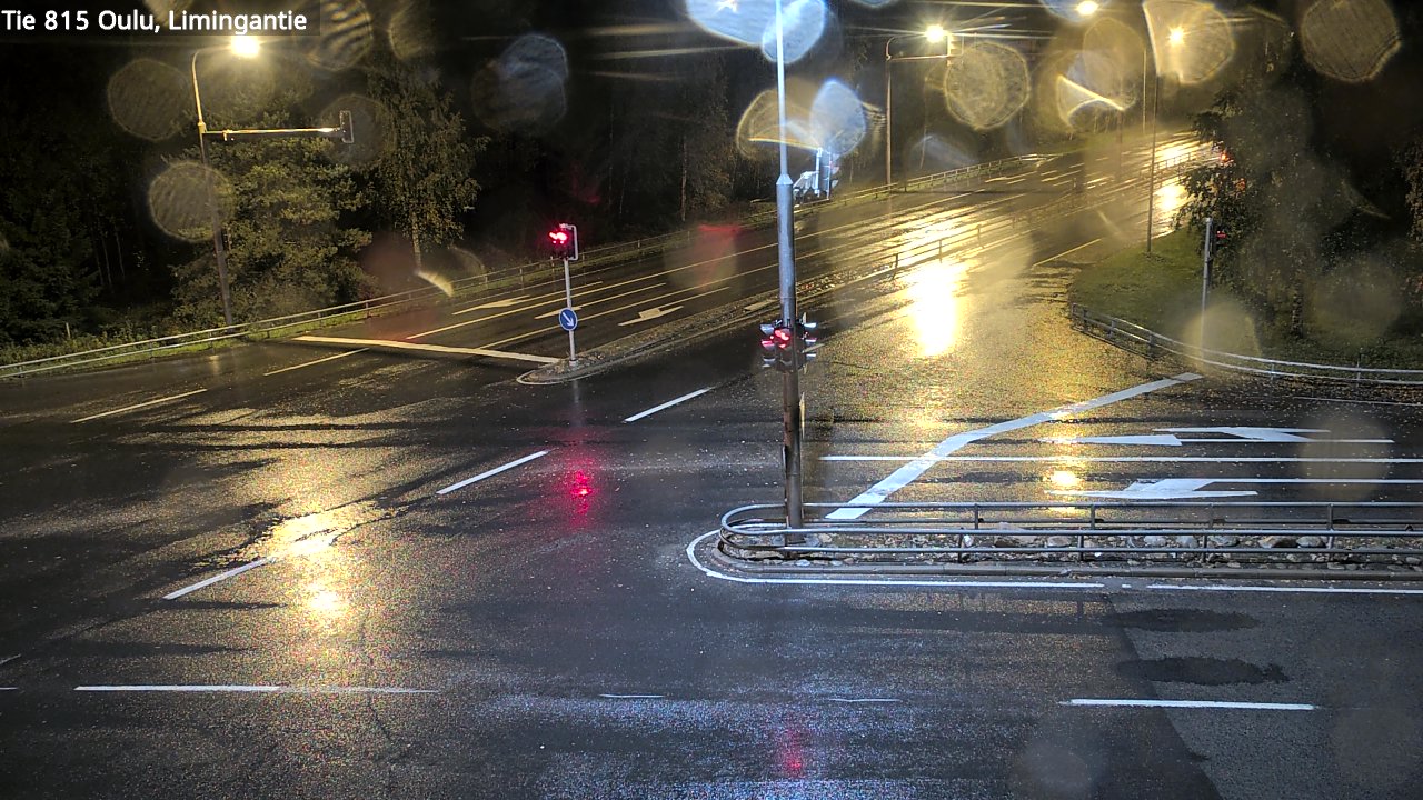 Weather Camera Image Väg 815 Oleåborg, Limingantie, Oulu, Pohjois-Pohjanmaa