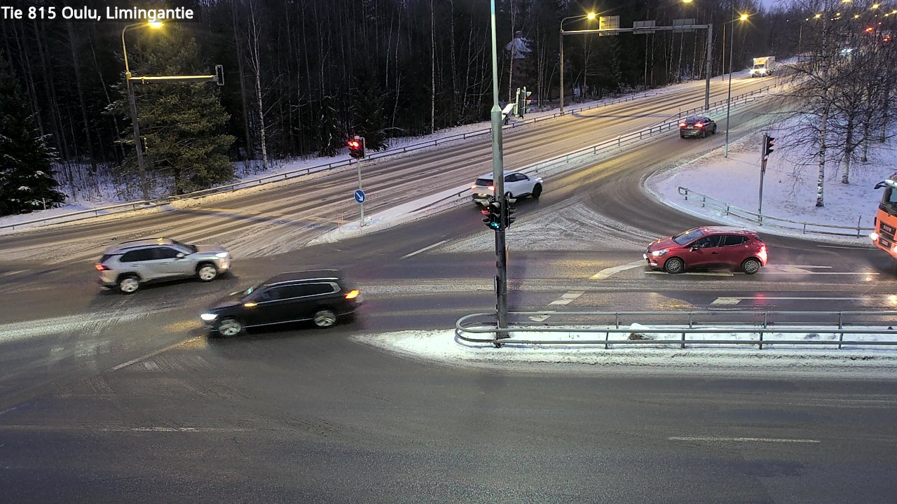 Weather Camera Image Road 815 Oulu, Limingantie, Oulu, Pohjois-Pohjanmaa