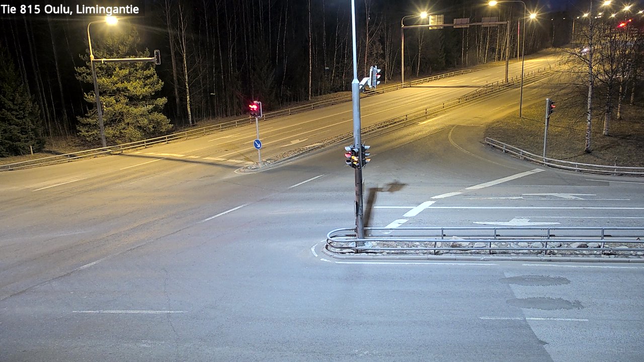 Weather Camera Image Road 815 Oulu, Limingantie, Oulu, Pohjois-Pohjanmaa