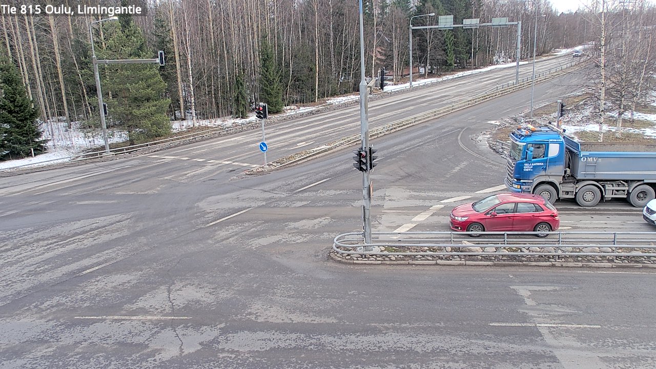 Weather Camera Image Road 815 Oulu, Limingantie, Oulu, Pohjois-Pohjanmaa