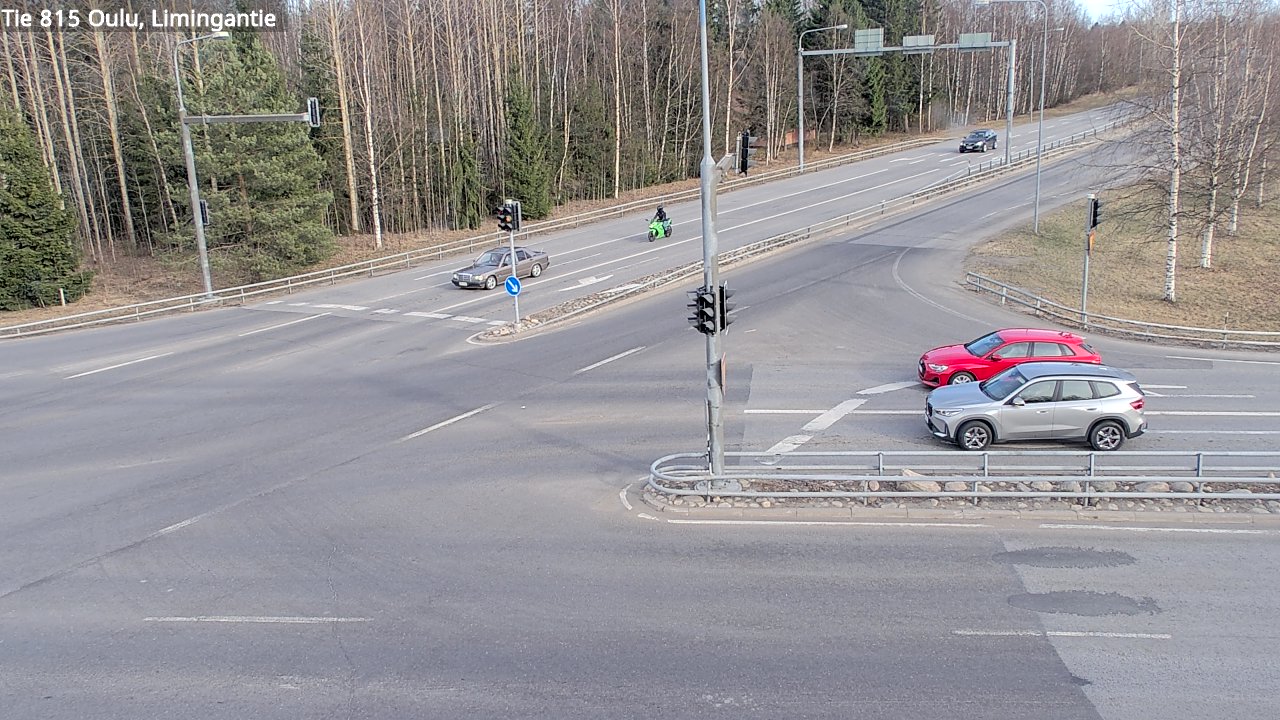 Weather Camera Image Road 815 Oulu, Limingantie, Oulu, Pohjois-Pohjanmaa