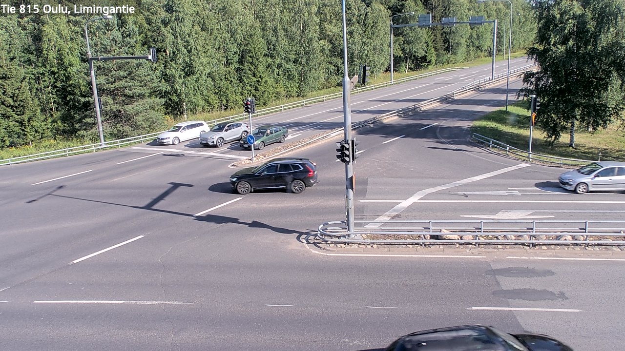 Weather Camera Image Väg 815 Oleåborg, Limingantie, Oulu, Pohjois-Pohjanmaa