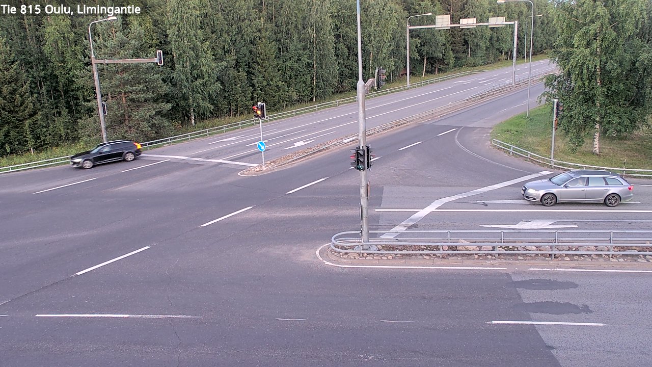 Weather Camera Image Väg 815 Oleåborg, Limingantie, Oulu, Pohjois-Pohjanmaa