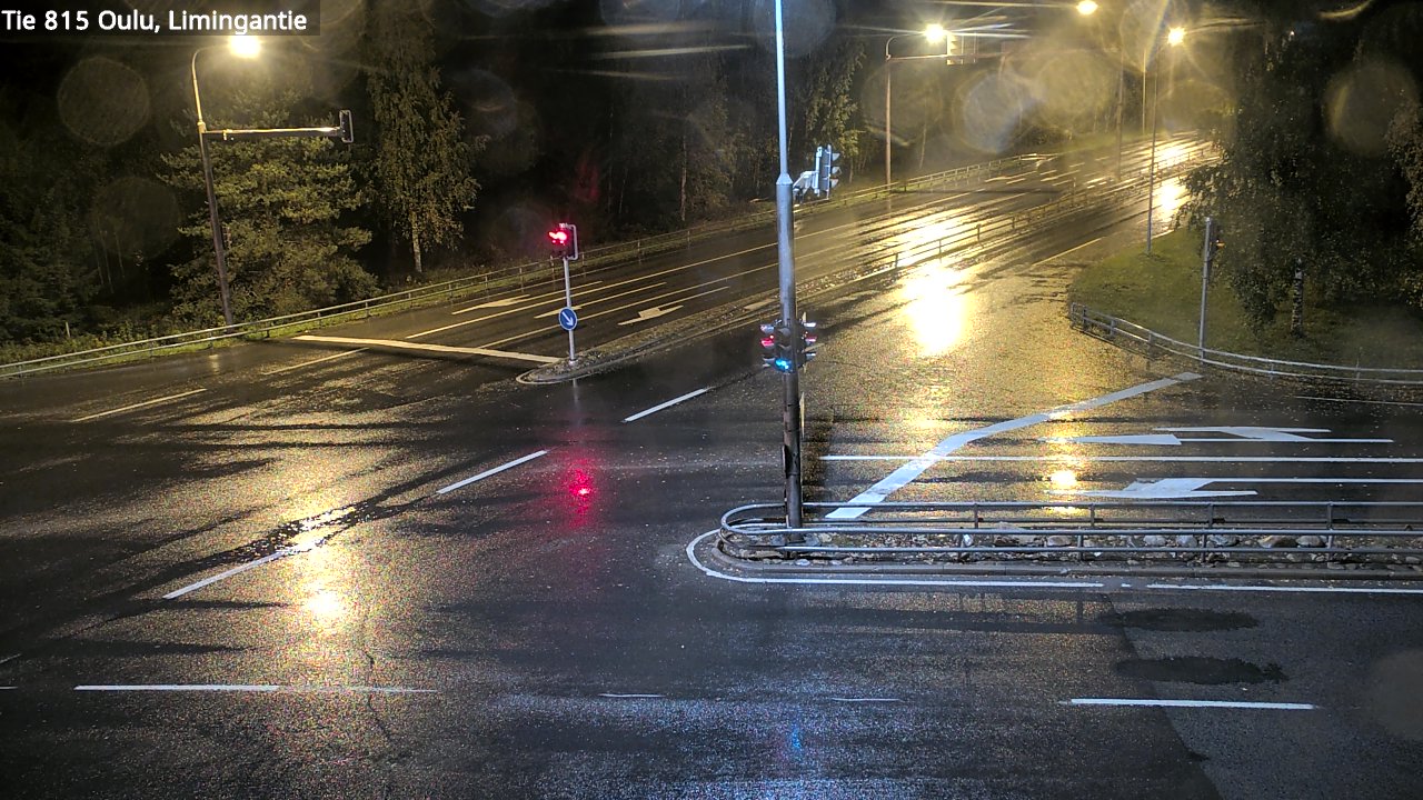 Weather Camera Image Väg 815 Oleåborg, Limingantie, Oulu, Pohjois-Pohjanmaa