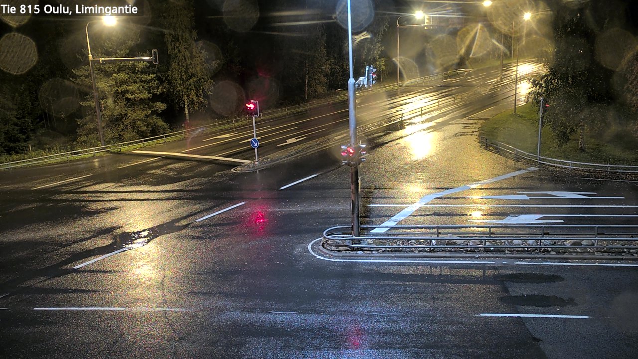 Weather Camera Image Väg 815 Oleåborg, Limingantie, Oulu, Pohjois-Pohjanmaa