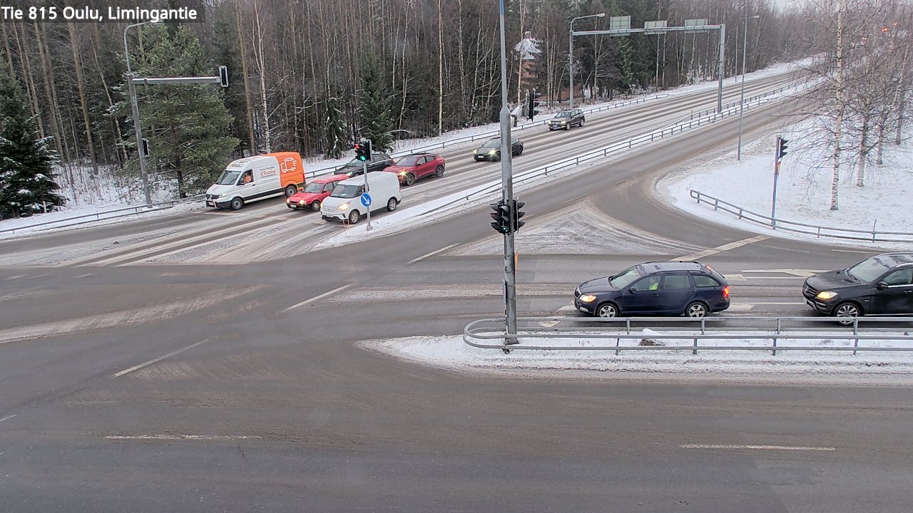 Weather Camera Image Road 815 Oulu, Limingantie, Oulu, Pohjois-Pohjanmaa
