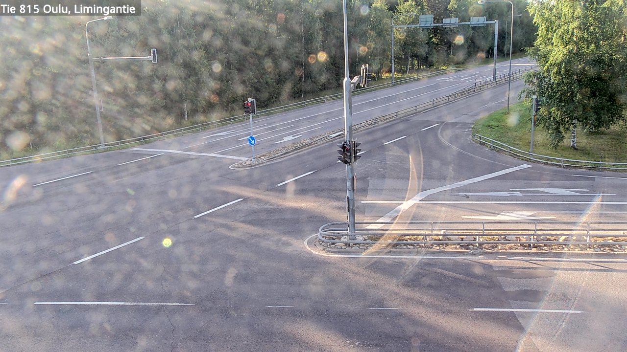 Weather Camera Image Väg 815 Oleåborg, Limingantie, Oulu, Pohjois-Pohjanmaa