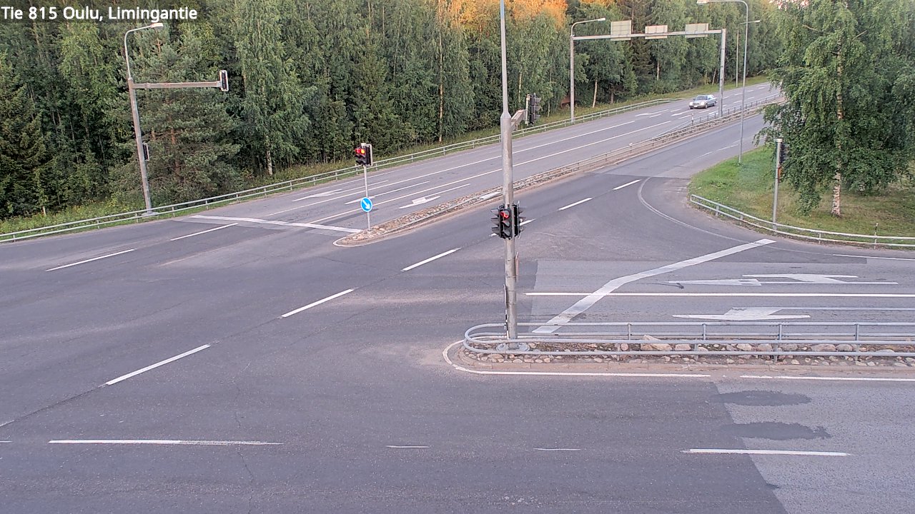 Weather Camera Image Väg 815 Oleåborg, Limingantie, Oulu, Pohjois-Pohjanmaa