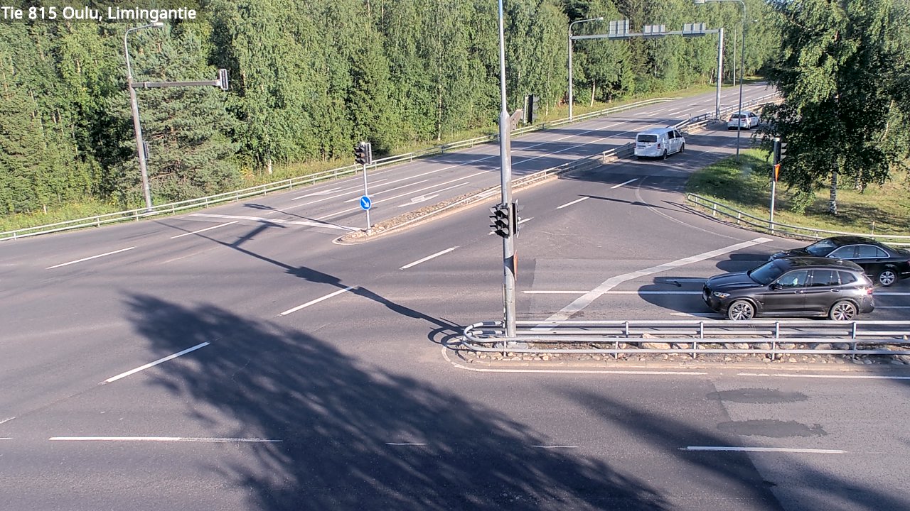 Weather Camera Image Väg 815 Oleåborg, Limingantie, Oulu, Pohjois-Pohjanmaa