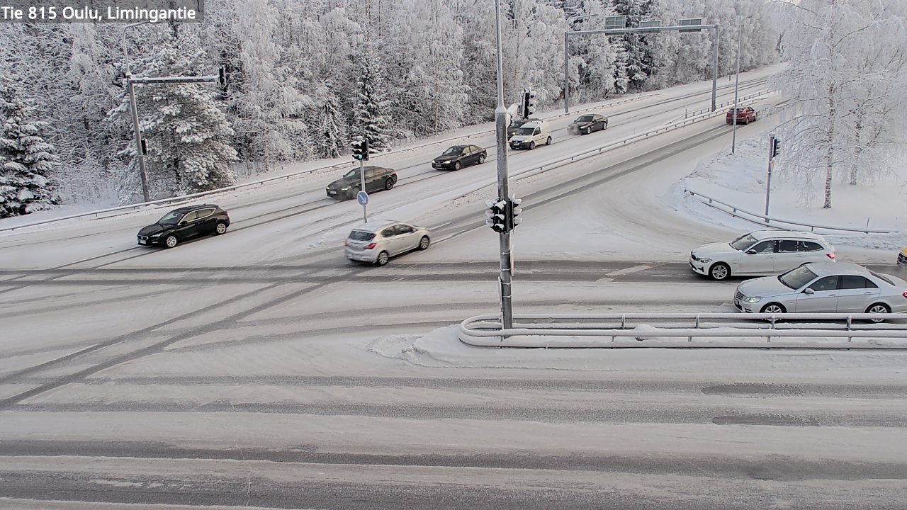 Weather Camera Image Road 815 Oulu, Limingantie, Oulu, Pohjois-Pohjanmaa