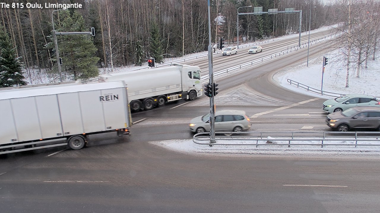 Weather Camera Image Road 815 Oulu, Limingantie, Oulu, Pohjois-Pohjanmaa