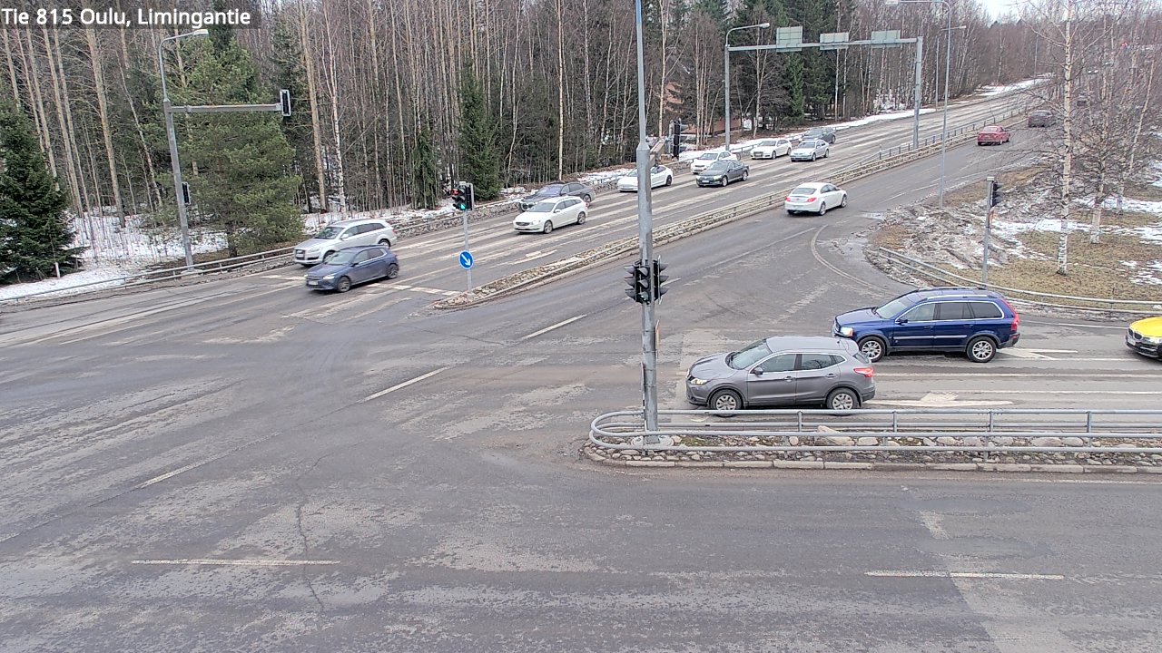 Weather Camera Image Road 815 Oulu, Limingantie, Oulu, Pohjois-Pohjanmaa
