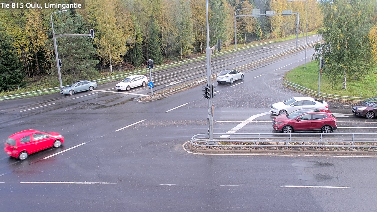 Weather Camera Image Väg 815 Oleåborg, Limingantie, Oulu, Pohjois-Pohjanmaa