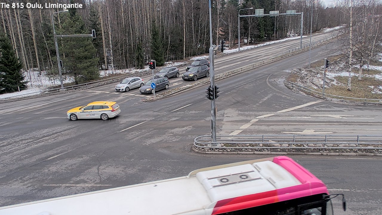 Weather Camera Image Road 815 Oulu, Limingantie, Oulu, Pohjois-Pohjanmaa