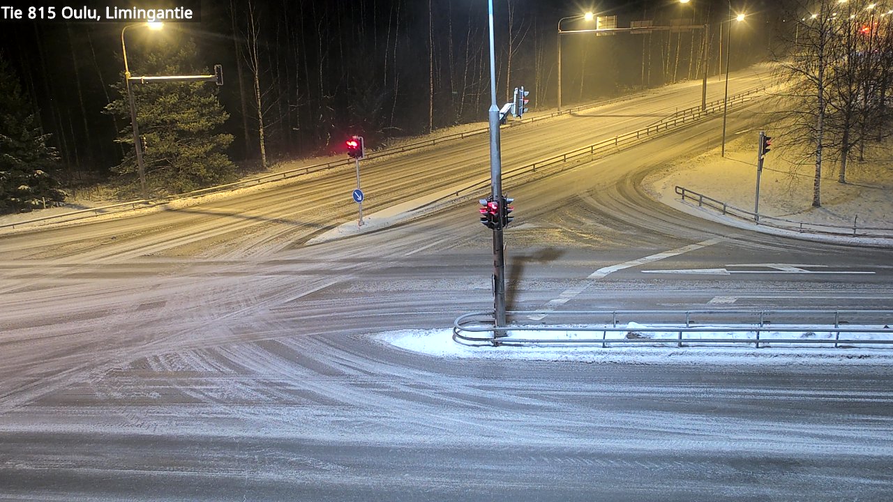Weather Camera Image Road 815 Oulu, Limingantie, Oulu, Pohjois-Pohjanmaa