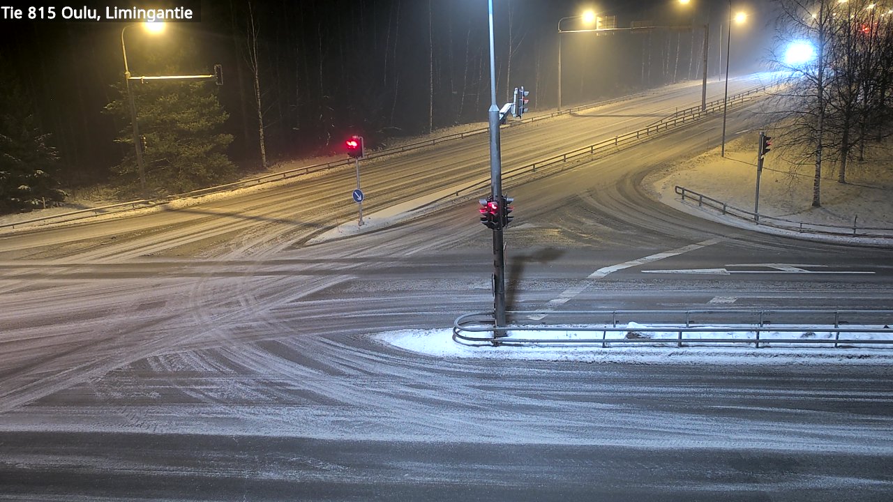 Weather Camera Image Road 815 Oulu, Limingantie, Oulu, Pohjois-Pohjanmaa