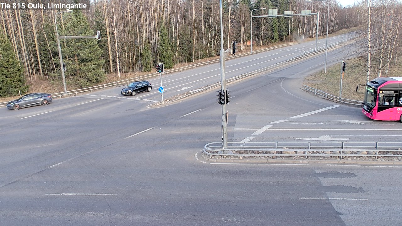 Weather Camera Image Road 815 Oulu, Limingantie, Oulu, Pohjois-Pohjanmaa