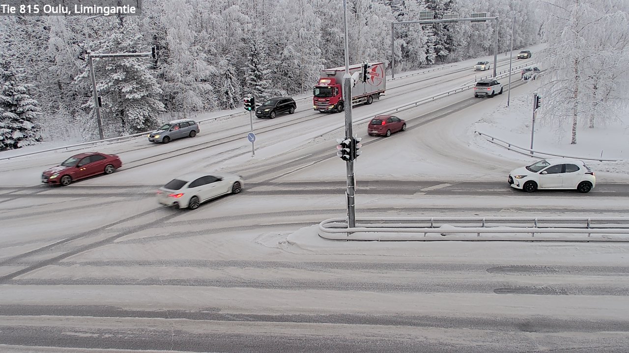 Weather Camera Image Road 815 Oulu, Limingantie, Oulu, Pohjois-Pohjanmaa