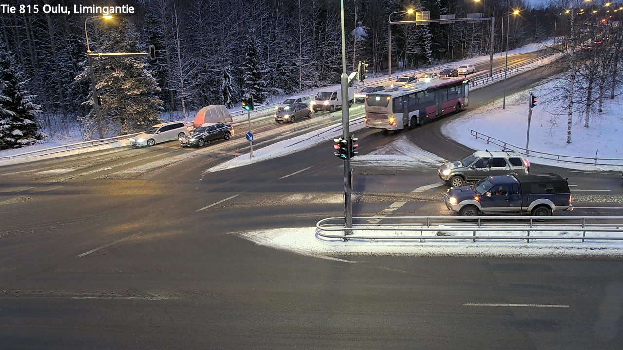 Kelikamerat Kuva Tie 815 Oulu, Limingantie, Oulu, Pohjois-Pohjanmaa