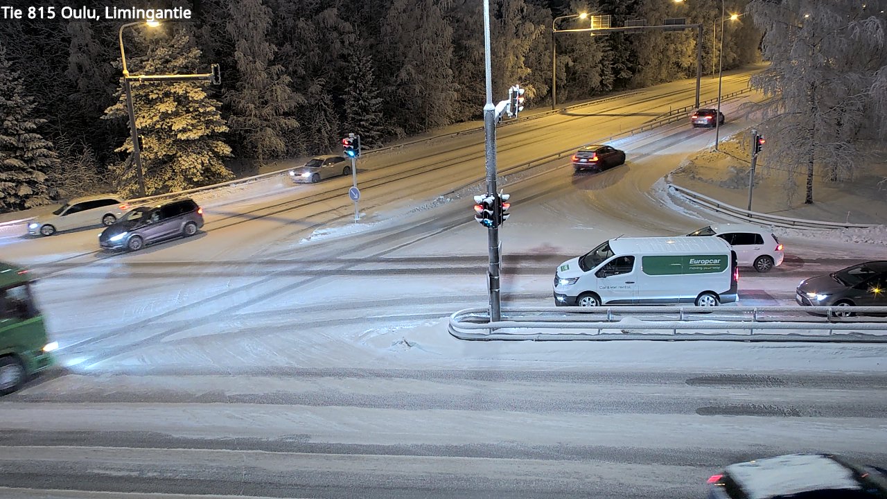 Weather Camera Image Road 815 Oulu, Limingantie, Oulu, Pohjois-Pohjanmaa