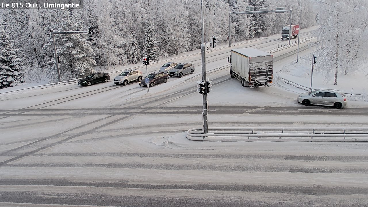 Weather Camera Image Road 815 Oulu, Limingantie, Oulu, Pohjois-Pohjanmaa