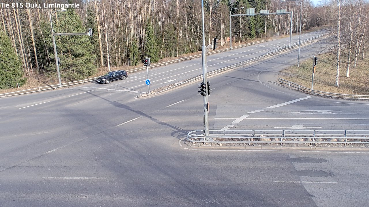 Weather Camera Image Road 815 Oulu, Limingantie, Oulu, Pohjois-Pohjanmaa