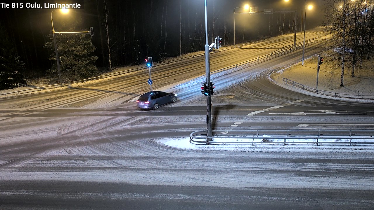 Weather Camera Image Road 815 Oulu, Limingantie, Oulu, Pohjois-Pohjanmaa
