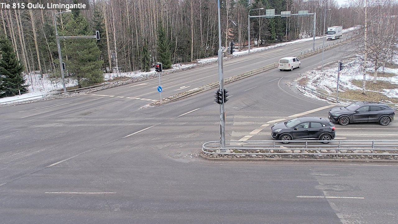 Weather Camera Image Road 815 Oulu, Limingantie, Oulu, Pohjois-Pohjanmaa