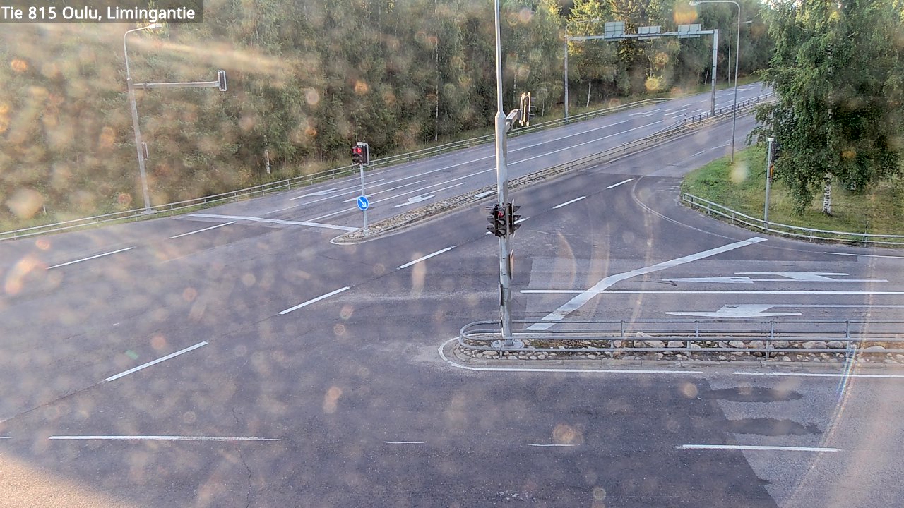 Weather Camera Image Väg 815 Oleåborg, Limingantie, Oulu, Pohjois-Pohjanmaa