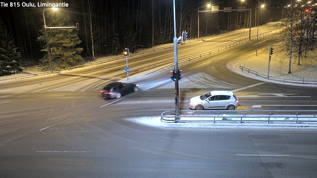 Weather Camera Image Väg 815 Oleåborg, Limingantie, Oulu, Pohjois-Pohjanmaa