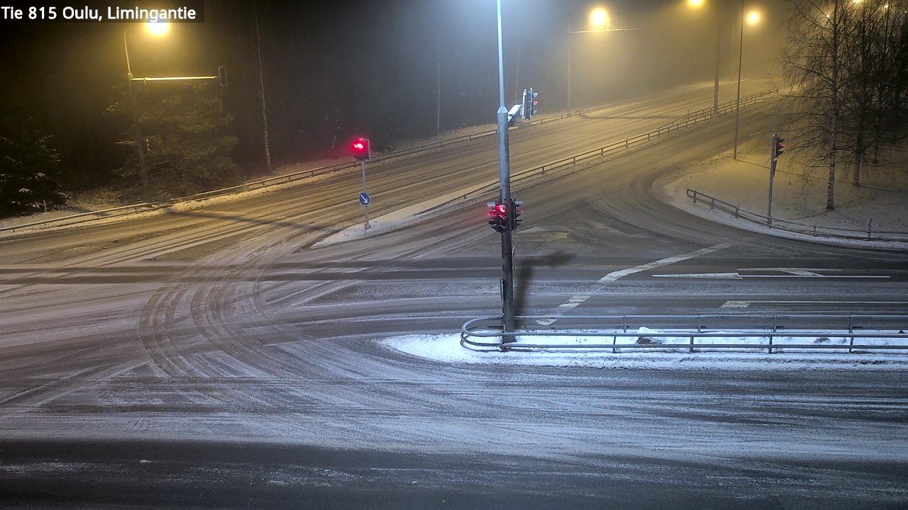 Weather Camera Image Road 815 Oulu, Limingantie, Oulu, Pohjois-Pohjanmaa