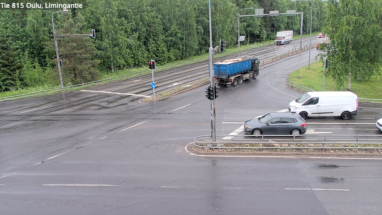 Weather Camera Image Väg 815 Oleåborg, Limingantie, Oulu, Pohjois-Pohjanmaa