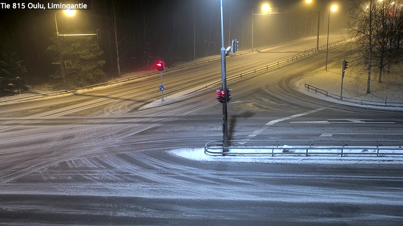 Weather Camera Image Road 815 Oulu, Limingantie, Oulu, Pohjois-Pohjanmaa