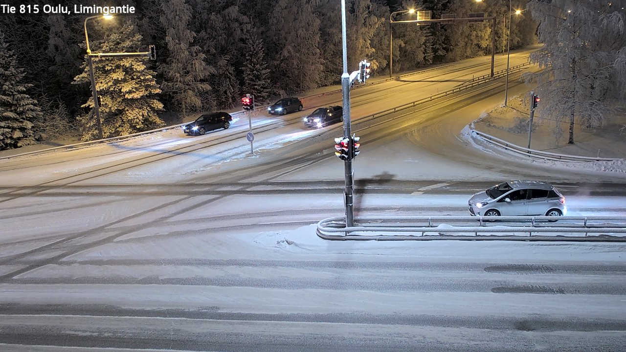 Weather Camera Image Road 815 Oulu, Limingantie, Oulu, Pohjois-Pohjanmaa
