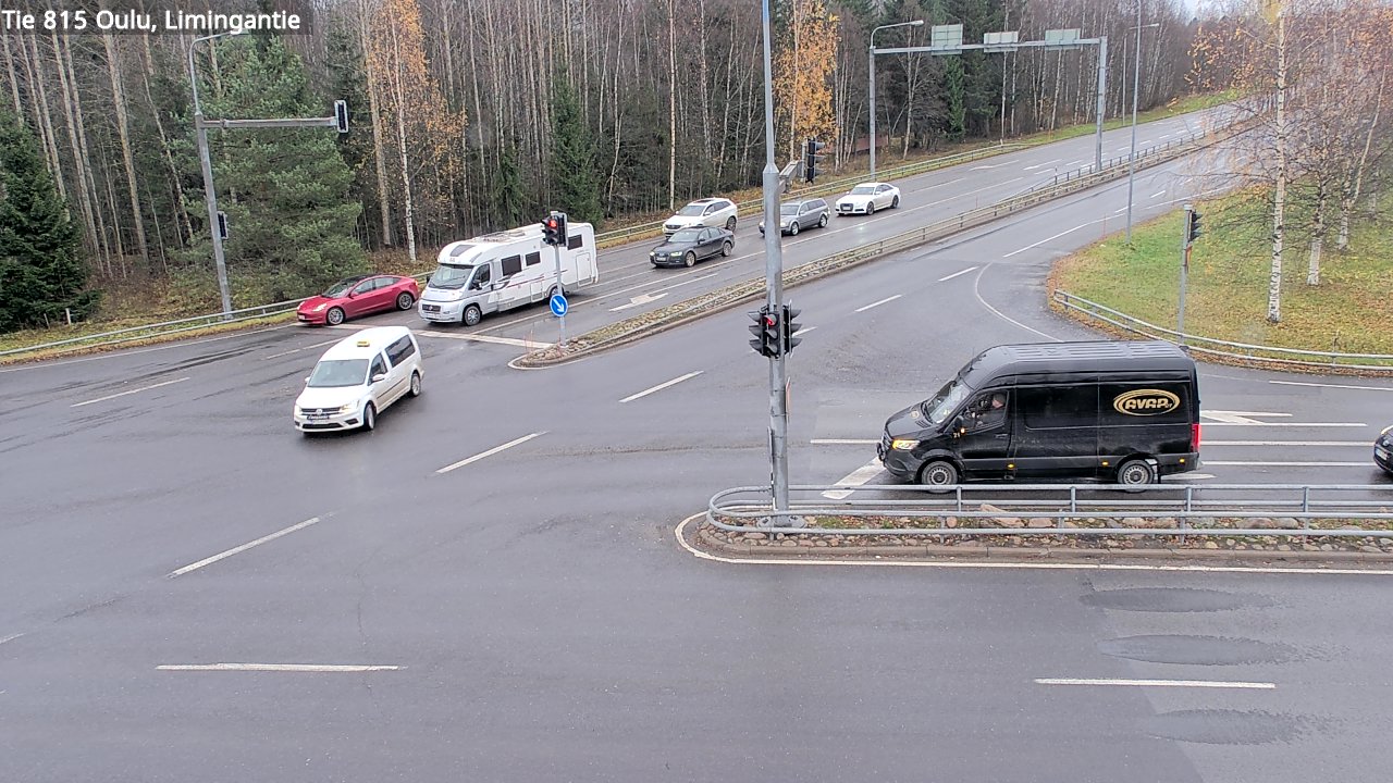 Kelikamerat Kuva Tie 815 Oulu, Limingantie, Oulu, Pohjois-Pohjanmaa