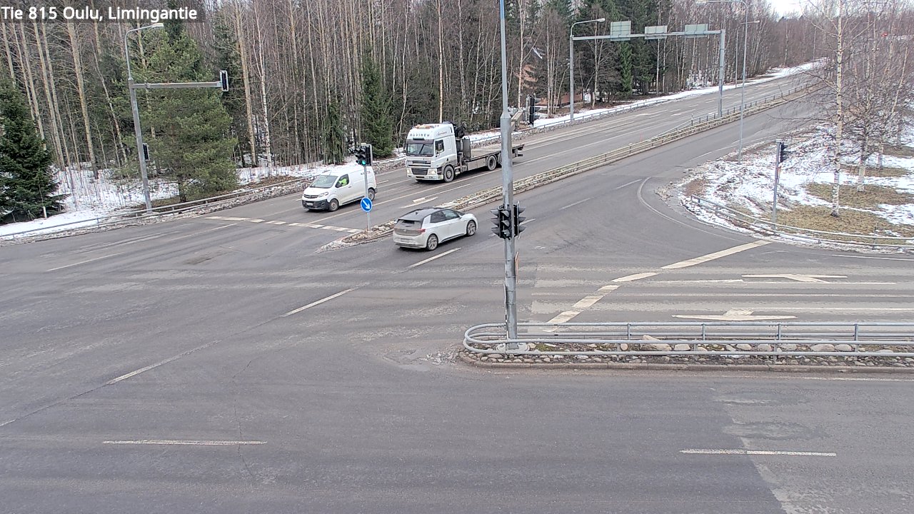Weather Camera Image Road 815 Oulu, Limingantie, Oulu, Pohjois-Pohjanmaa