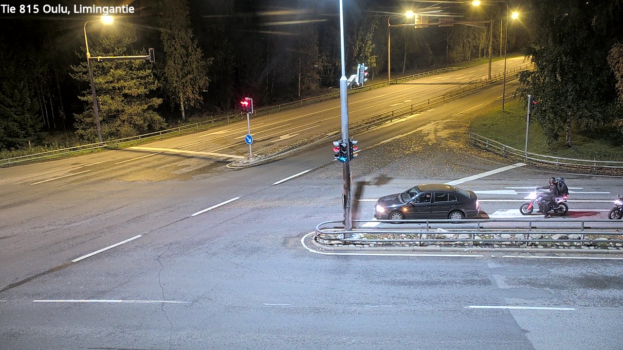 Weather Camera Image Väg 815 Oleåborg, Limingantie, Oulu, Pohjois-Pohjanmaa