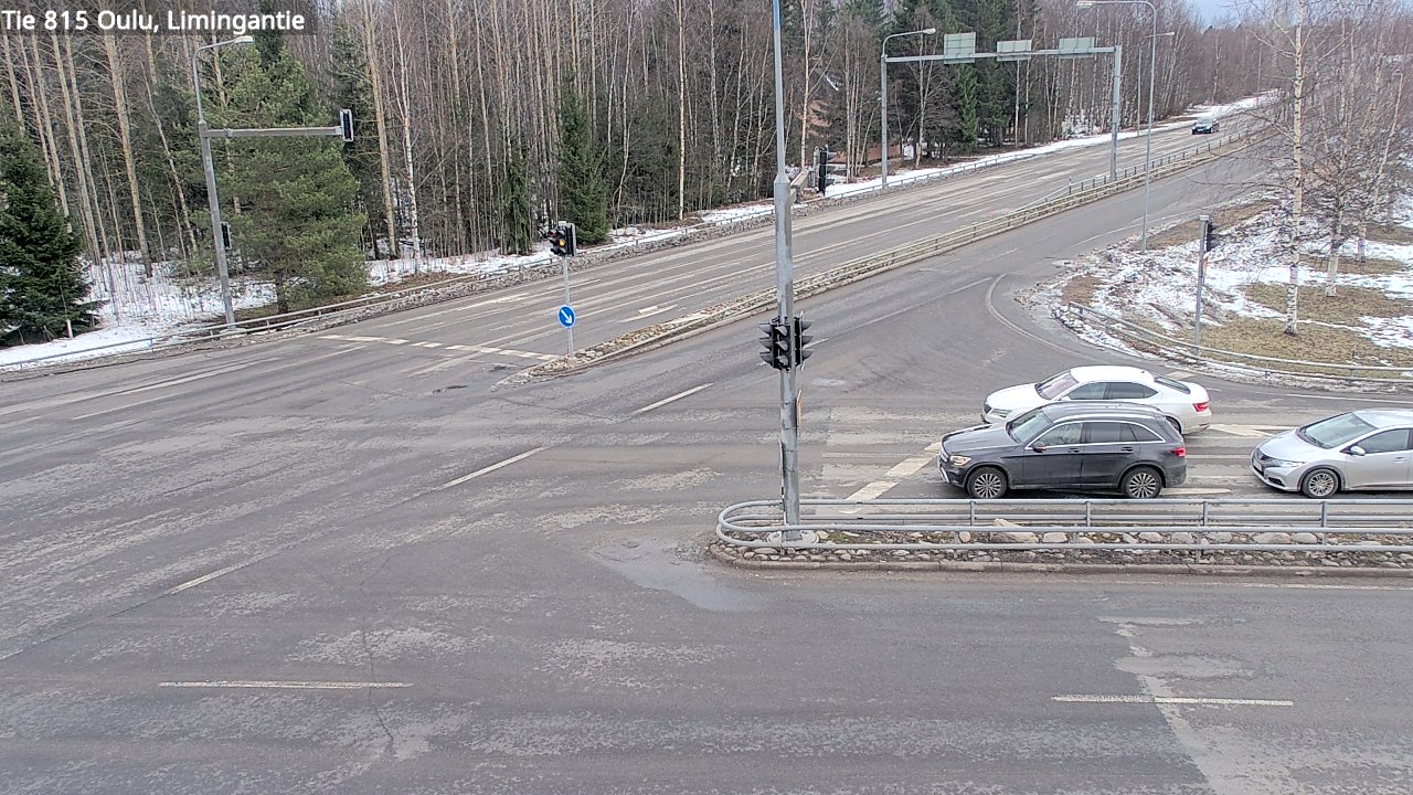 Weather Camera Image Road 815 Oulu, Limingantie, Oulu, Pohjois-Pohjanmaa