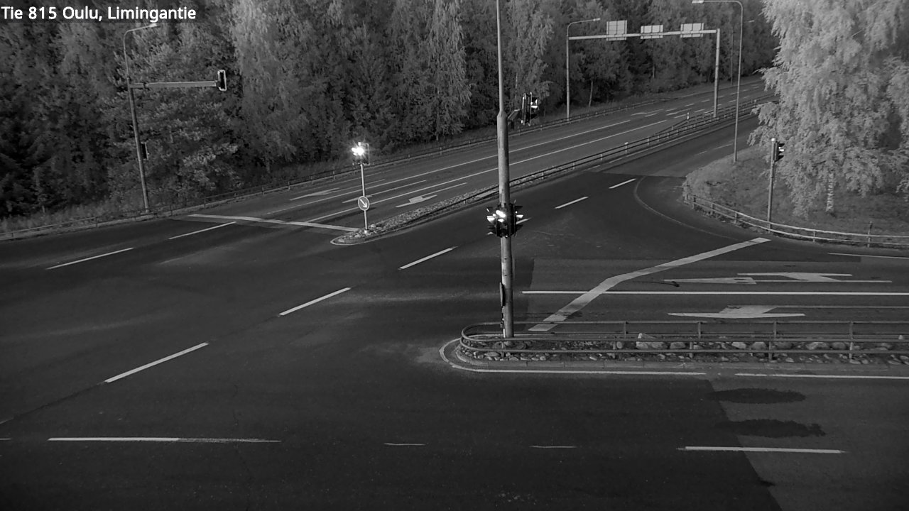 Weather Camera Image Väg 815 Oleåborg, Limingantie, Oulu, Pohjois-Pohjanmaa