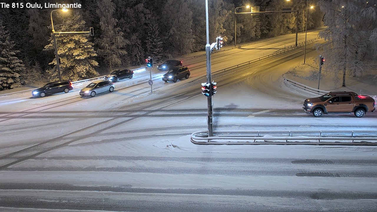 Weather Camera Image Road 815 Oulu, Limingantie, Oulu, Pohjois-Pohjanmaa