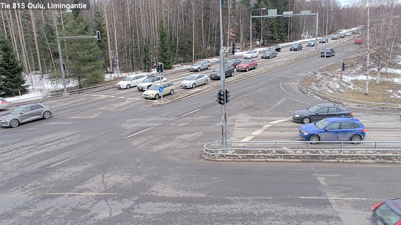 Weather Camera Image Road 815 Oulu, Limingantie, Oulu, Pohjois-Pohjanmaa