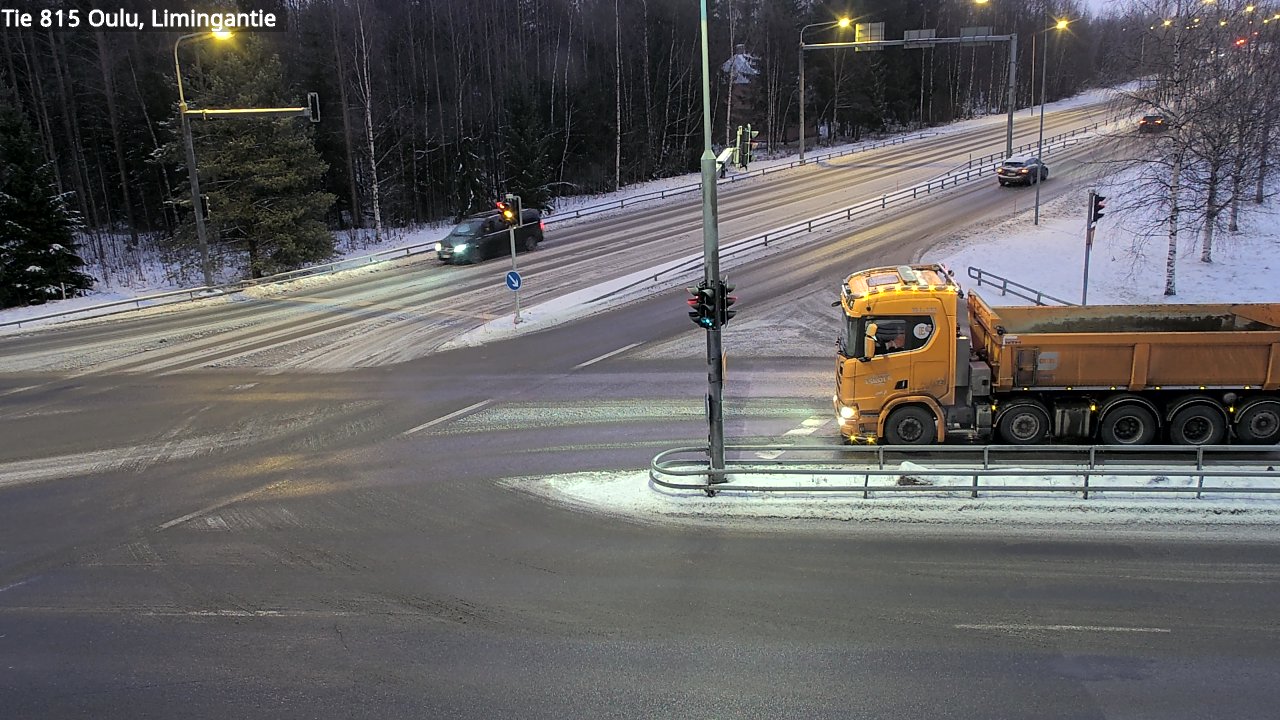 Weather Camera Image Road 815 Oulu, Limingantie, Oulu, Pohjois-Pohjanmaa